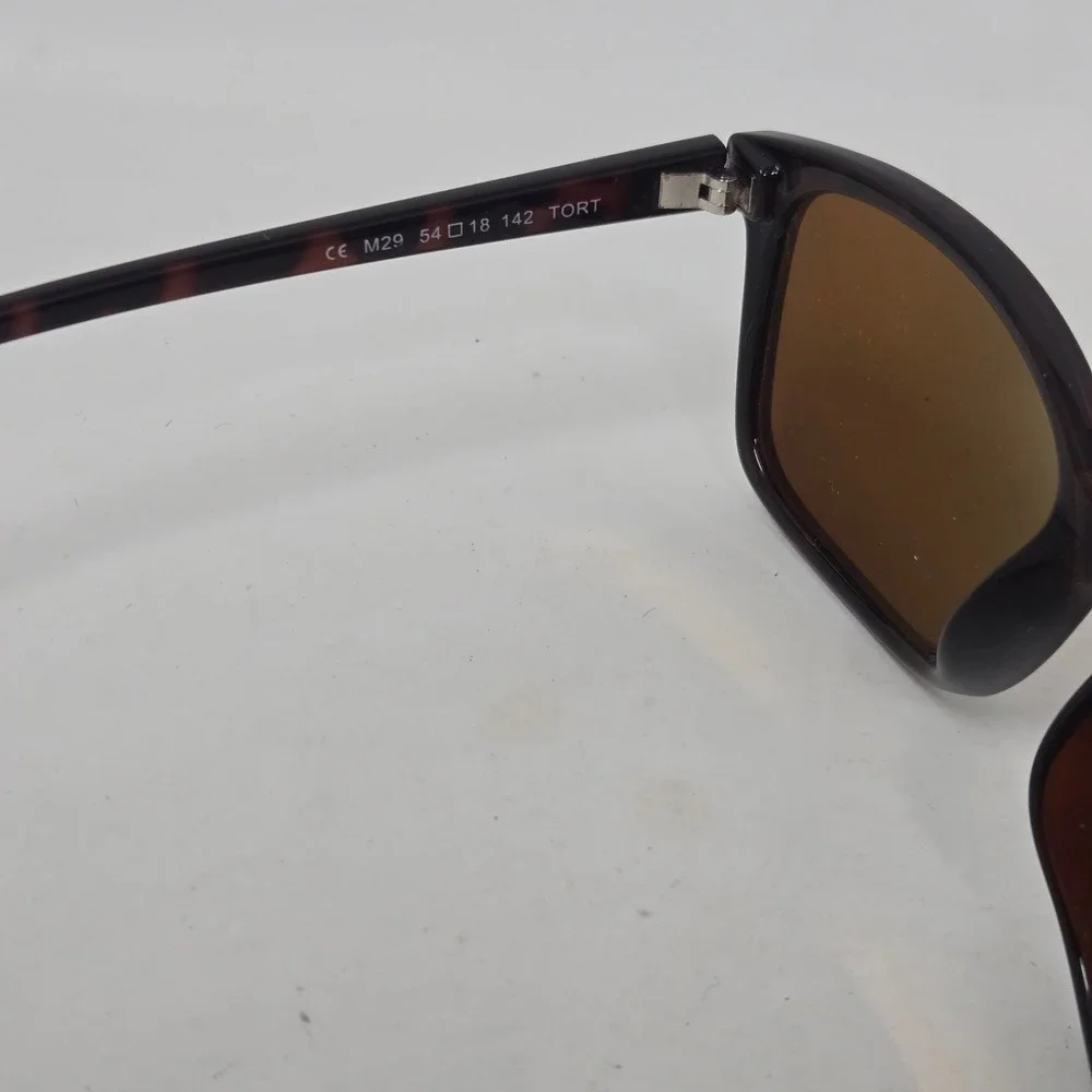 Kirkland Signature M29 Tortoise Shell Rectangular Sunglasses Italy 54-18-142